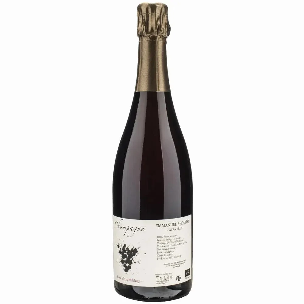 Emmanuel Brochet Champagne Rose de Saignee Extra Brut R21 750ml