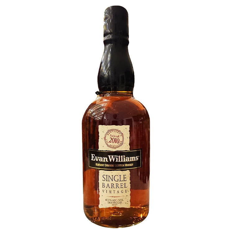 Evan Williams 2010 Single Barrel Vintage Straight Bourbon Whiskey - 750ml