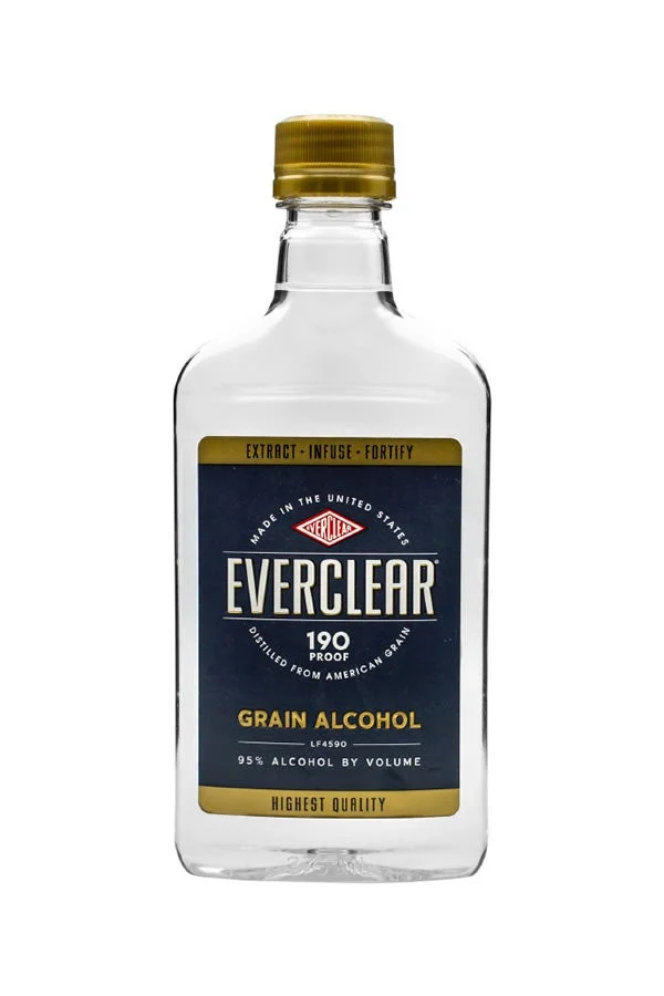 Everclear Grain Alcohol 190 Proof 375ML