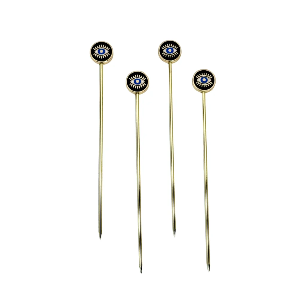 Evil Eye Cocktail Pins (set of 4)