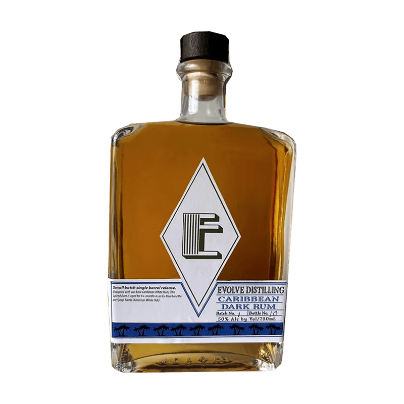 Evolve Distilling Caribbean Dark Rum 750mL
