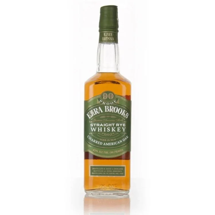 Ezra Brooks Straight Rye Whiskey -750ml