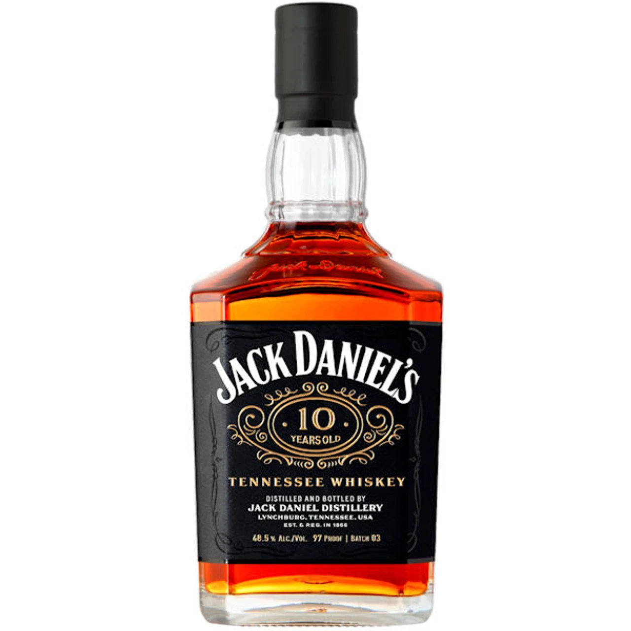 Jack Daniels 10Yr Tennessee Whiskey Batch 3