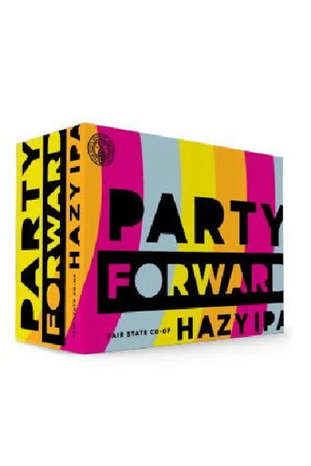 Fair State Party Forward Hazy IPA 12pk cans