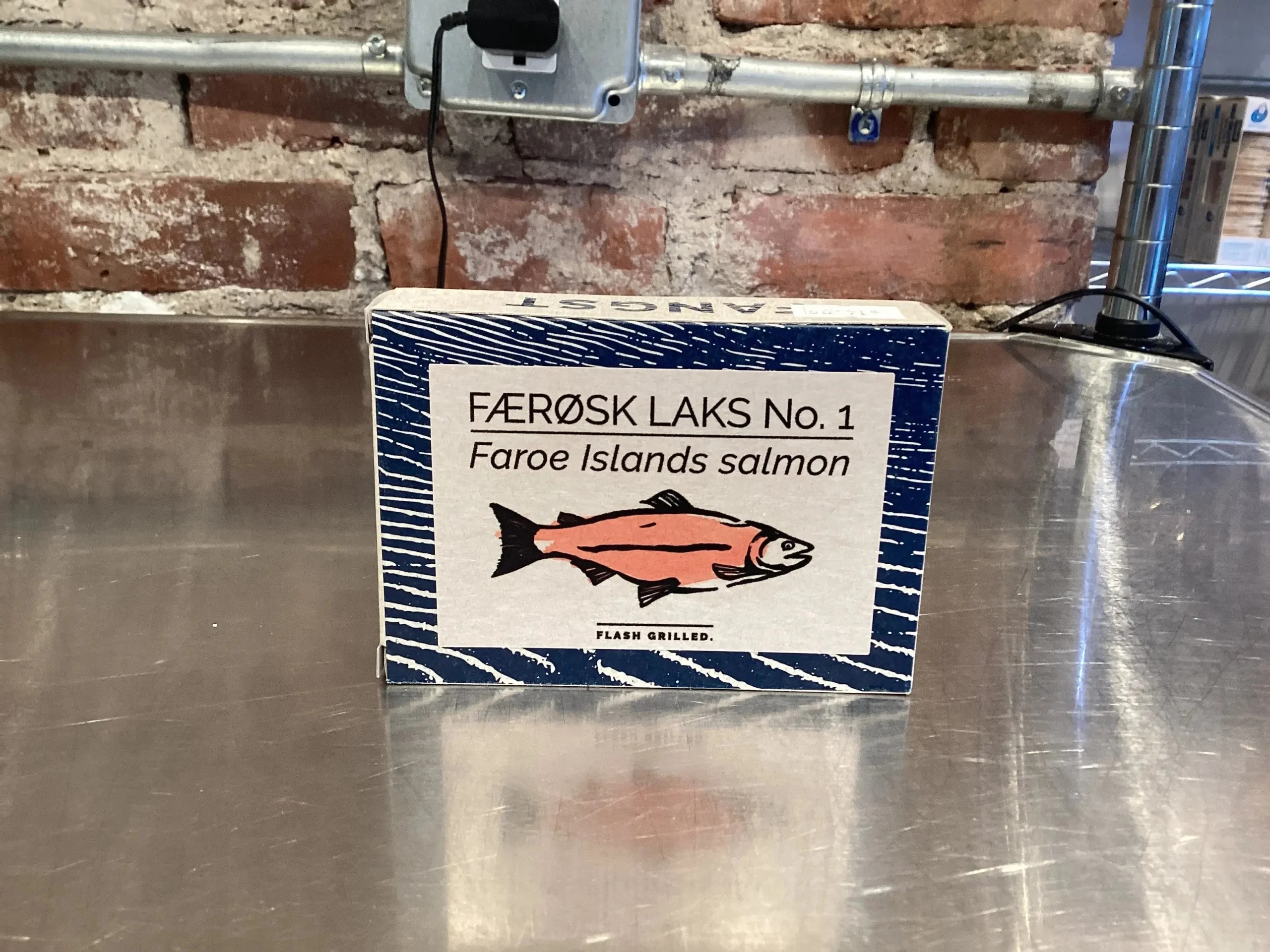 Fangst - Faroe Island Salmon No. 1 Flash Grilled, in rapeseed oil (110g)