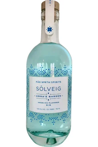 Far North Solveig "Anna's Garden" Blue Angelica Gin SURDYK'S EXCLUSIVE