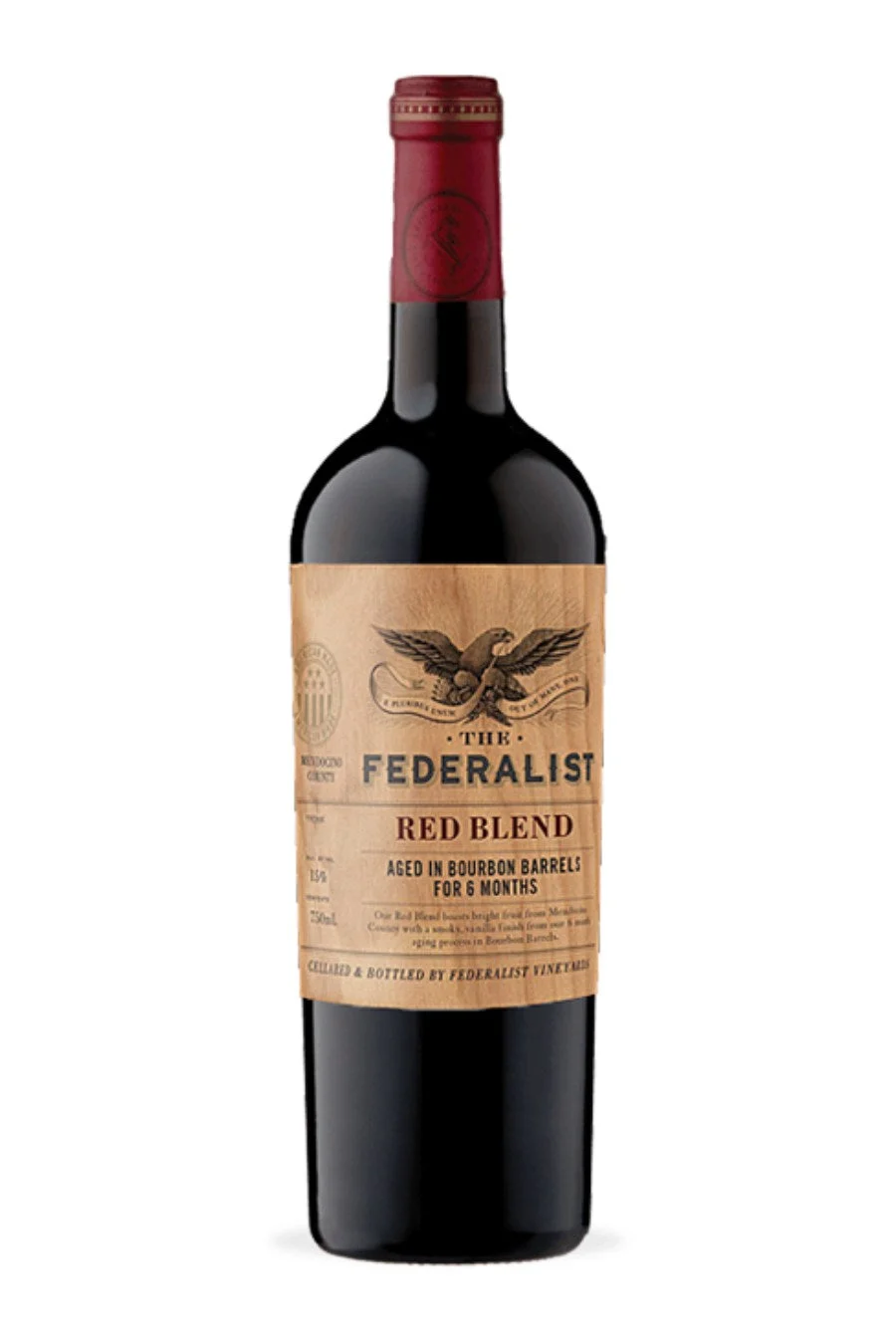 The Federalist Bourbon Barrels Aged Red Blend 2023 (750 ml)
