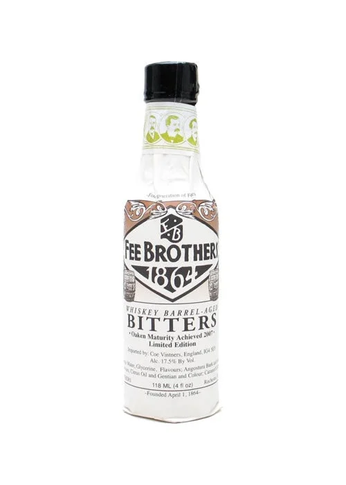 Fee Brothers Whiskey Barrel Aged Bitters 5oz.