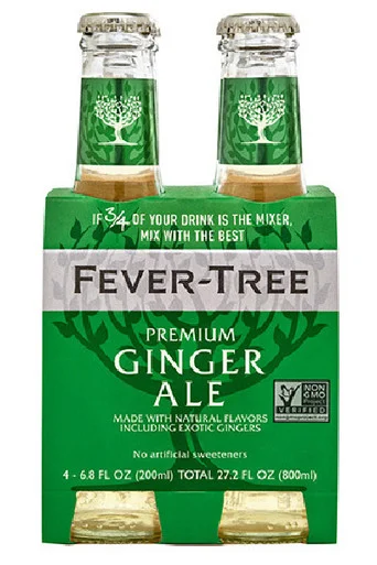 Fever Tree Ginger Ale 4pk