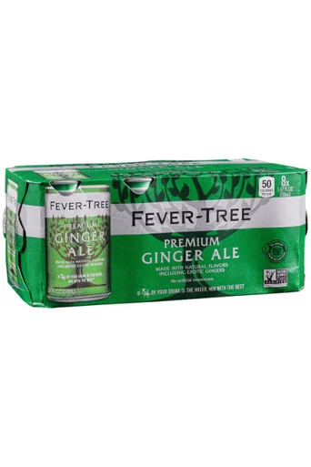 Fever-Tree Ginger Ale 8pk 150ml cans
