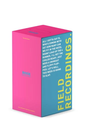 Field Recordings Boxie Rose 3L