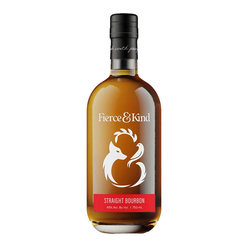 Fierce and Kind Straight Bourbon Whiskey 750ml