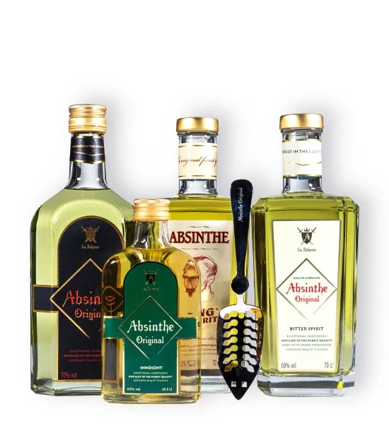 Finest Absinthe Thujone Bitter & Gold Set