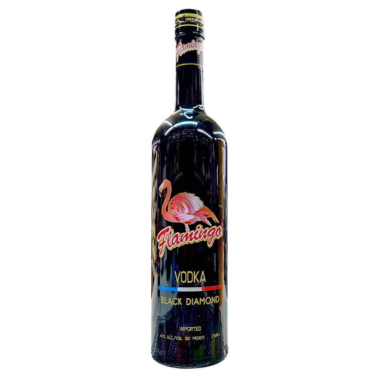 Flamingo Black Diamond Vodka - 750ml