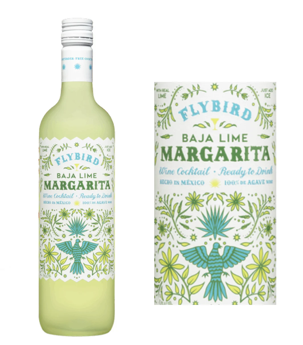 Flybird Baja Lime Margarita Agave Wine Cocktail (750 ml)