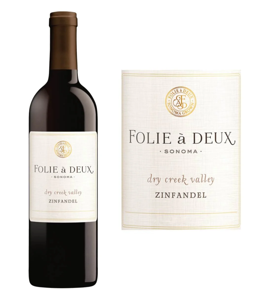 Folie a Deux Dry Creek Zinfandel 2017 (750 ml)