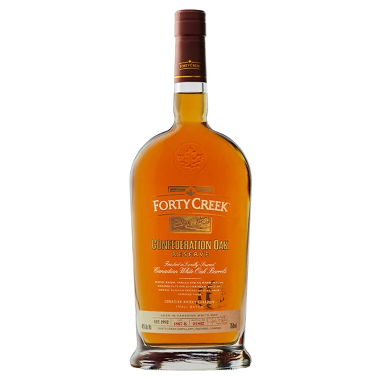Forty Creek Confederation Oak Blended Canadian Whiskey - 750ml