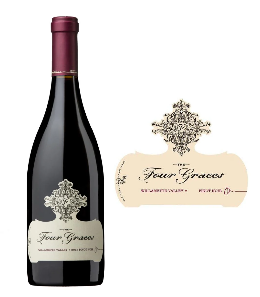 The Four Graces Willamette Valley Pinot Noir 2024 (750 ml)