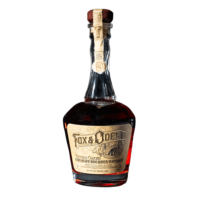 Fox & Oden Double Oaked Straight Bourbon Whiskey 750mL
