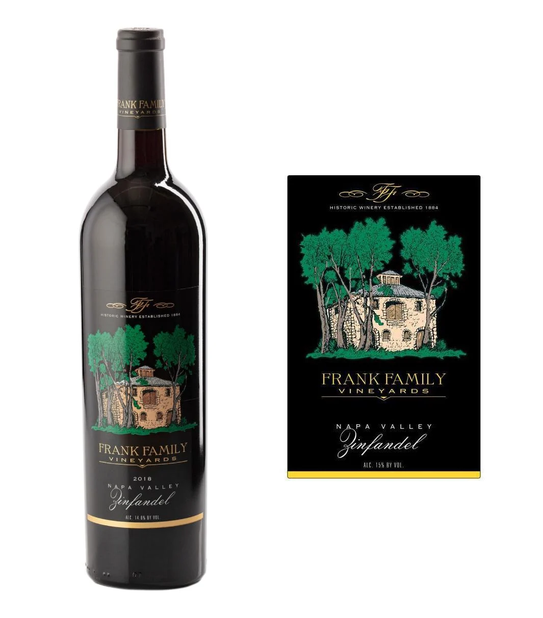 Frank Family Vineyards Zinfandel 2022 (750 ml)