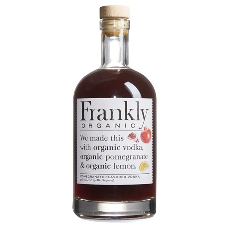 Frankly Organic Pomegranate Flavored Vodka - 750ml