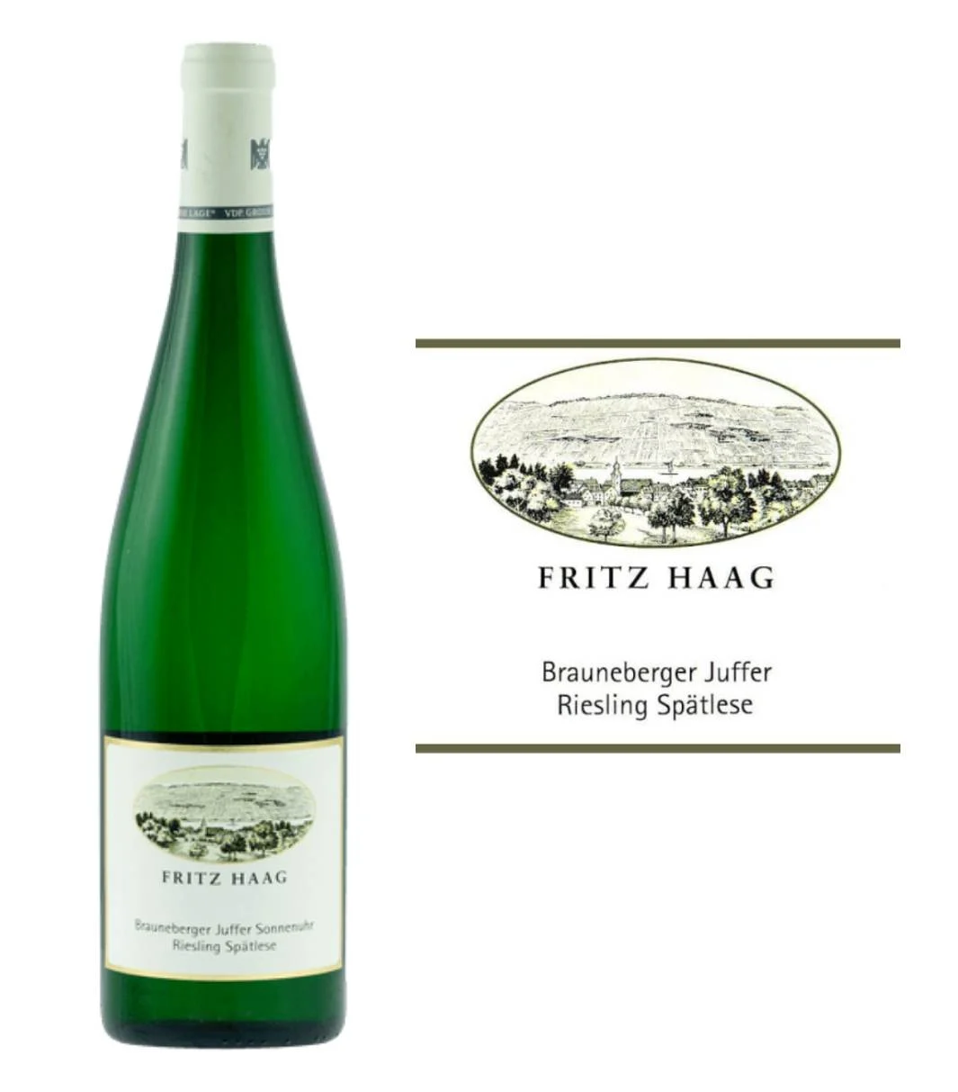 Fritz Haag Brauneberger Juffer Sonnenuhr Spatlese Riesling 2014 (750 ml)