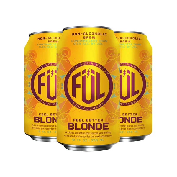Ful Feel Better Blonde NA Beer 6pk/12oz Cans