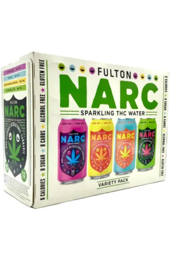 Fulton Narc Mixed 5mg & 10mg THC Variety 12pk cans