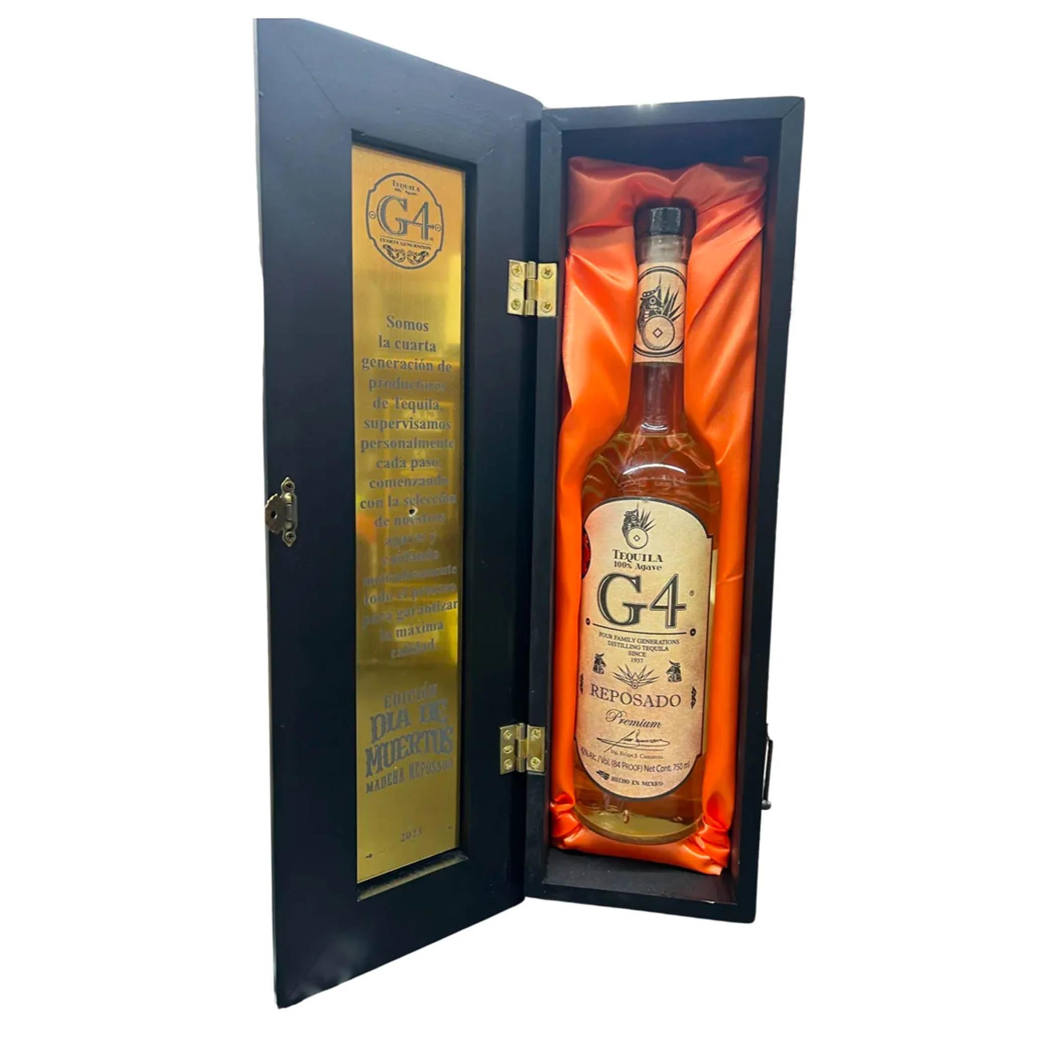 G4 Reposado de Madera Dia de Muertos Edition Tequila with Gift Box