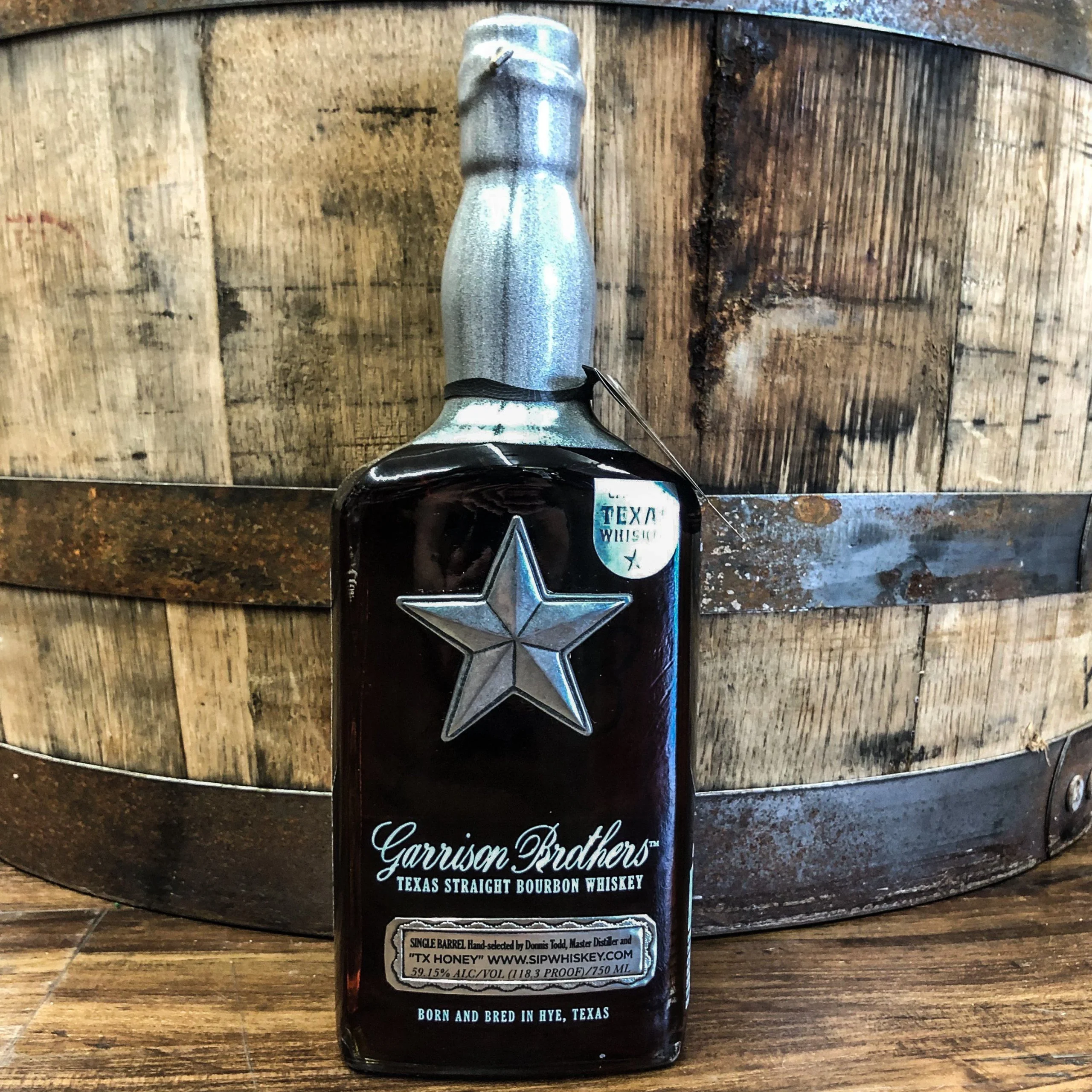 Garrison Brothers Single Barrel Barrel Pick "TX" Honey
