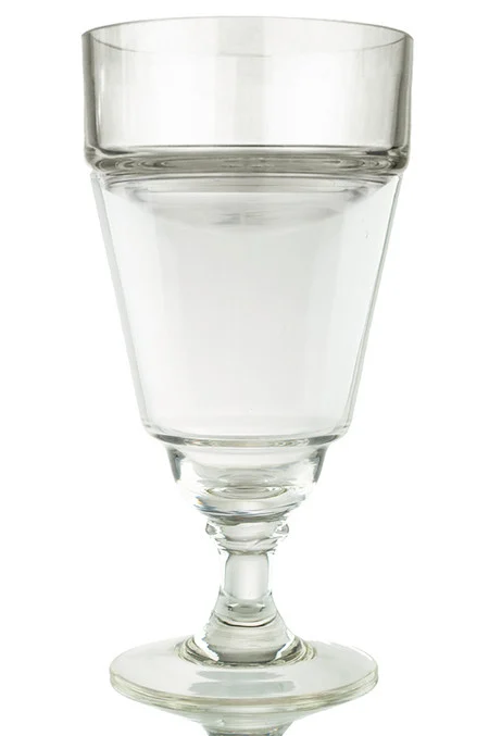 Glass Absinthe Verse-Eau (Water Pourer), Uncut