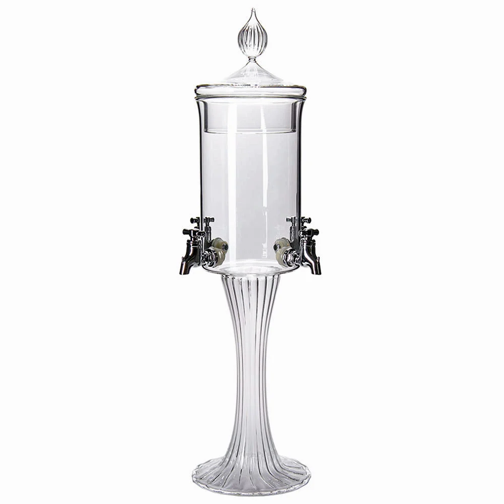 Glass Fountain Chat IV 4 Taps