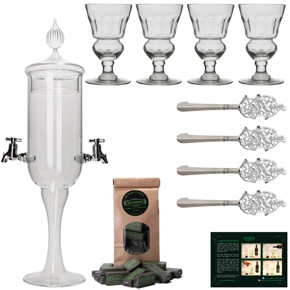 Glass Fountain Set "Petite" - Premium