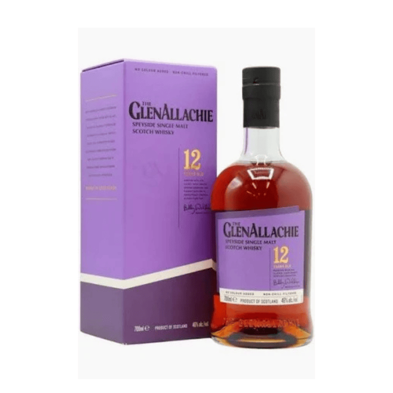 GlenAllachie Speyside Single Malt Scotch Whisky 12 Yr 700ml