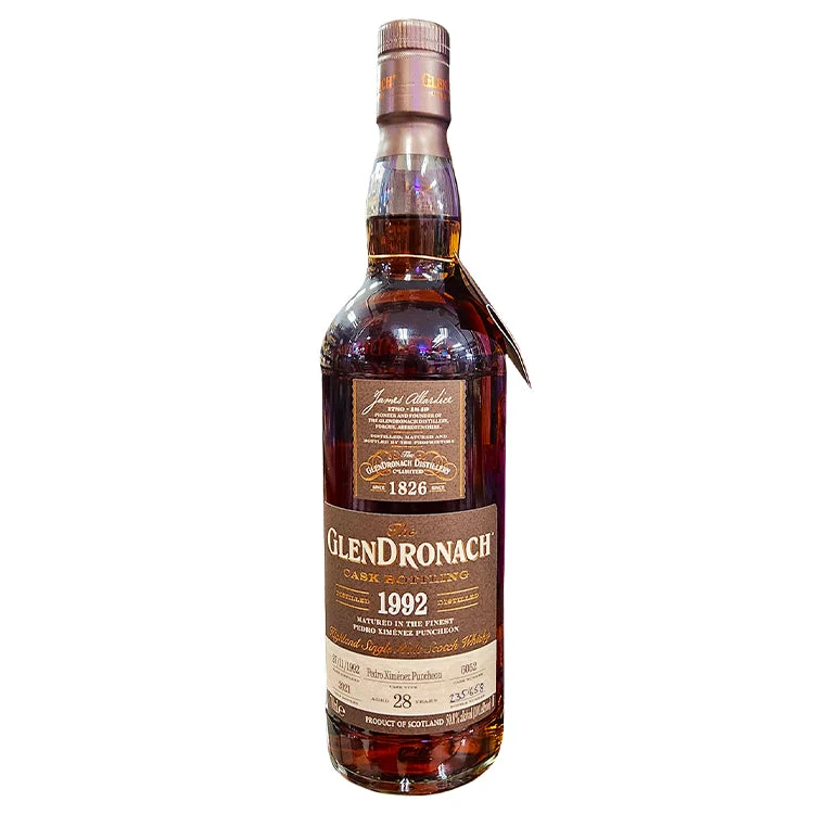 Glendronach 28 Year Single Malt Scotch Whiskey - 750ml