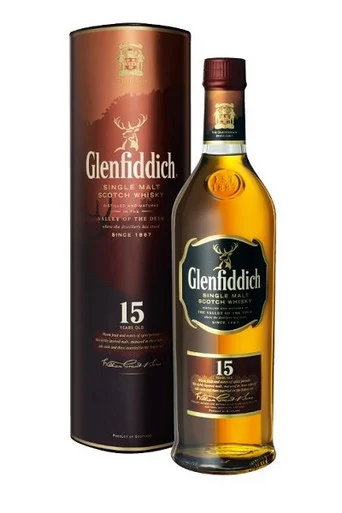 Glenfiddich 15 year Solera Single Malt Scotch