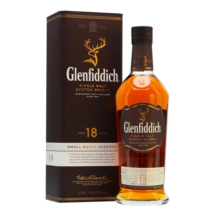 Glenfiddich 18 Year Scotch Whiskey