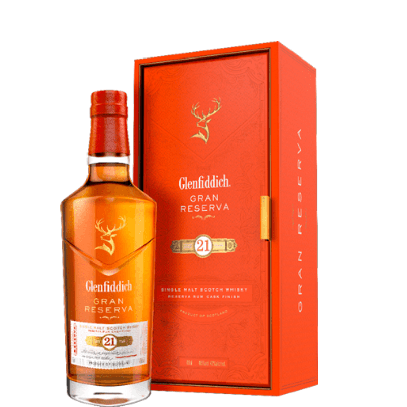 Glenfiddich Gran Reserva 21 Year Old Single Malt Scotch Whisky 750mL