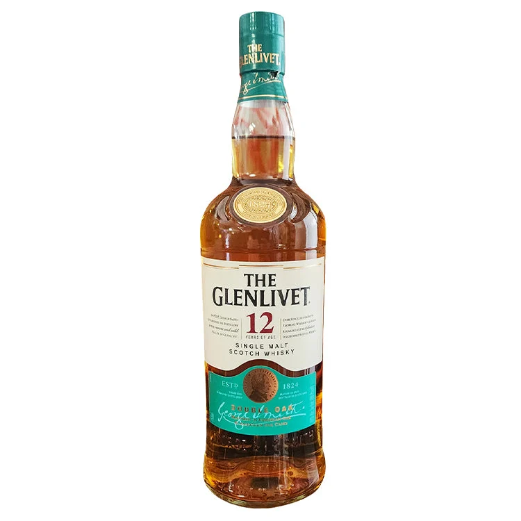 The Glenlivet 12 Double Oak Scotch Whiskey -750ml