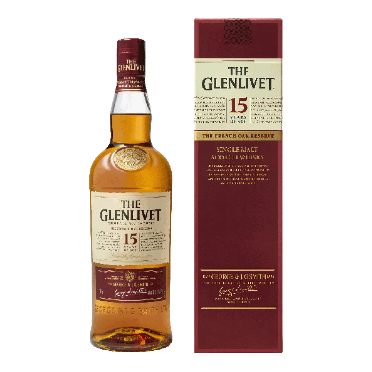 Glenlivet French Oak 15 Year Scotch Whiskey