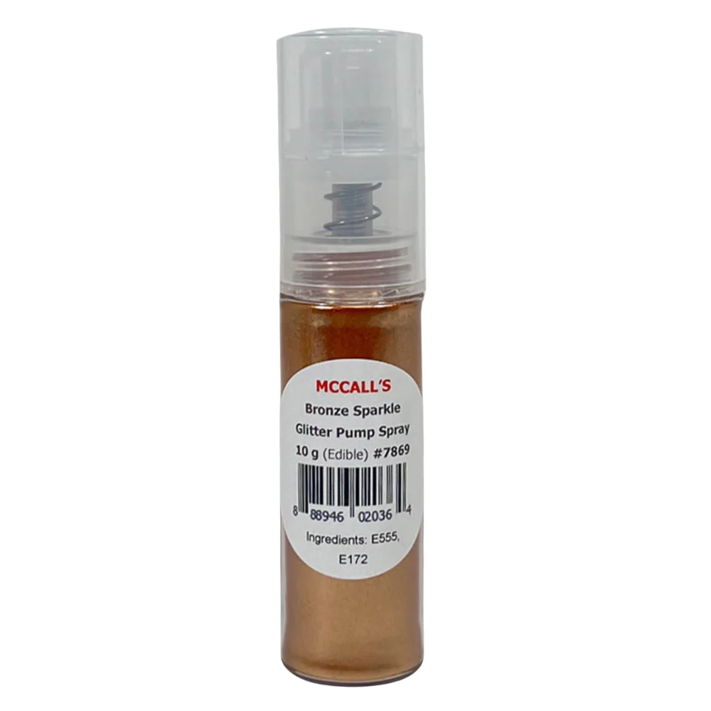 Glitter Pump Spray (Bronze Sparkle)