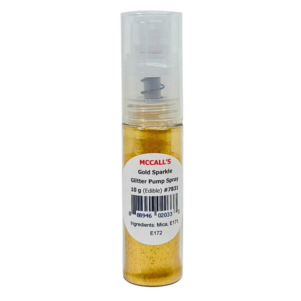 Glitter Pump Spray (Gold Sparkle)