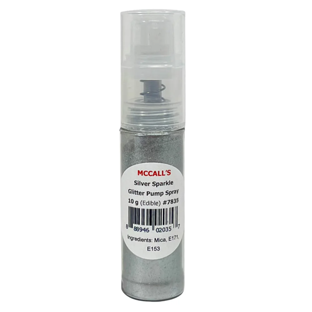 Glitter Pump Spray (Silver Sparkle)