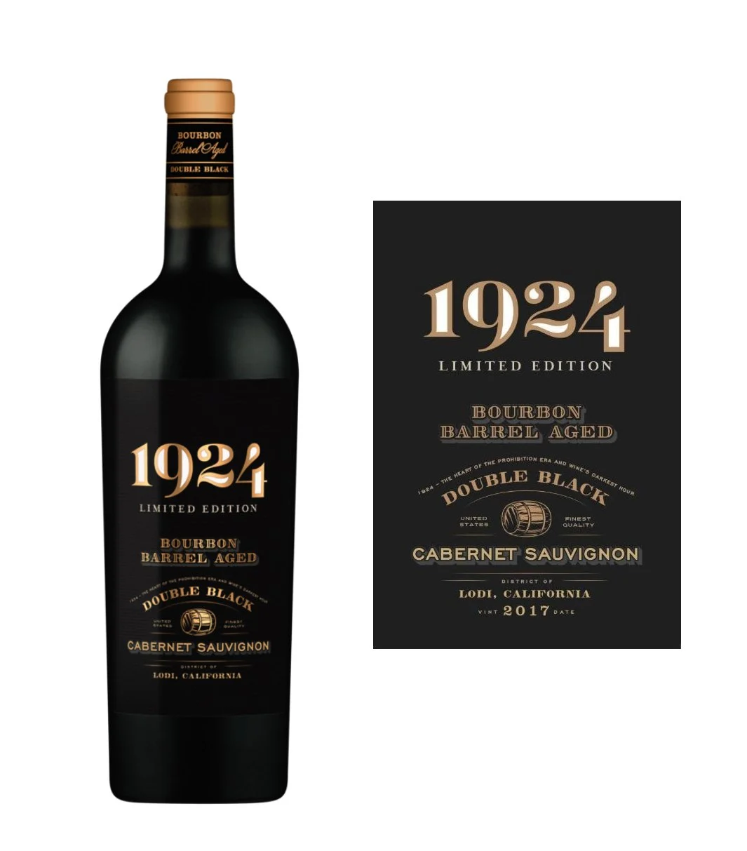 Gnarly Head 1924 Bourbon Barrel Aged Double Black Cabernet Sauvignon 2023 (750 ml)