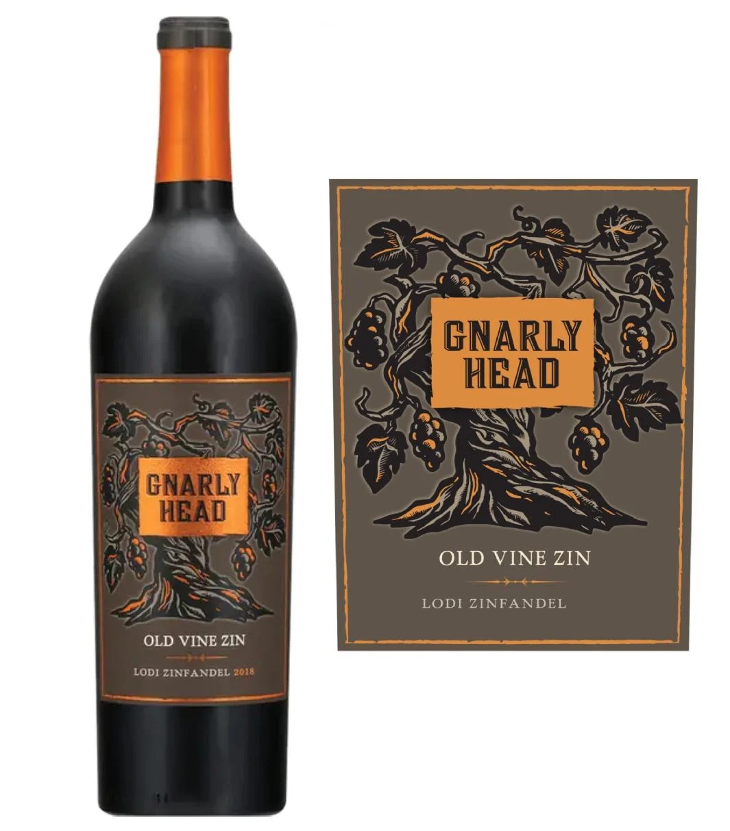 Gnarly Head Old Vine Zinfandel 2022 (750 ml)