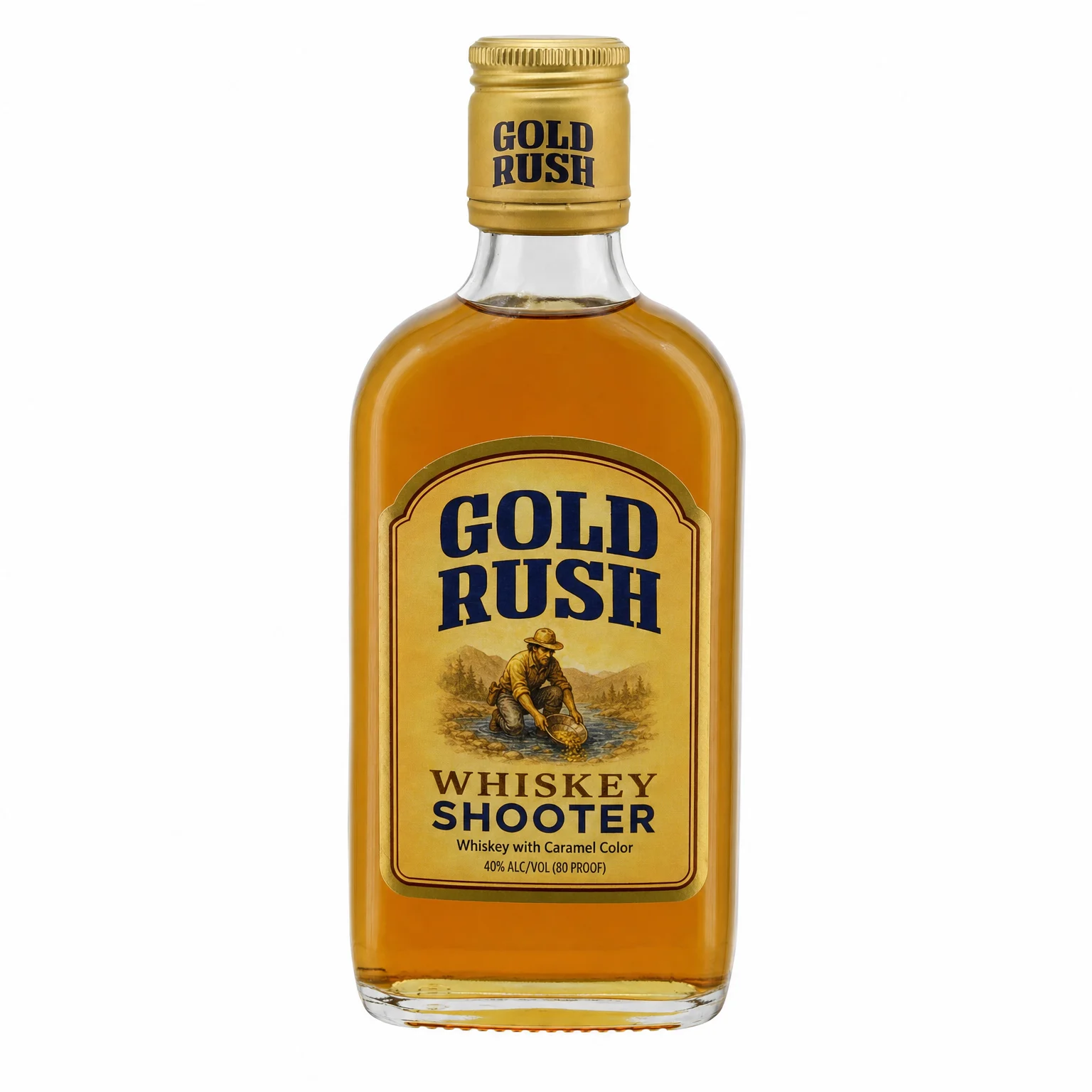 Gold Rush Whiskey Shooter 750ml