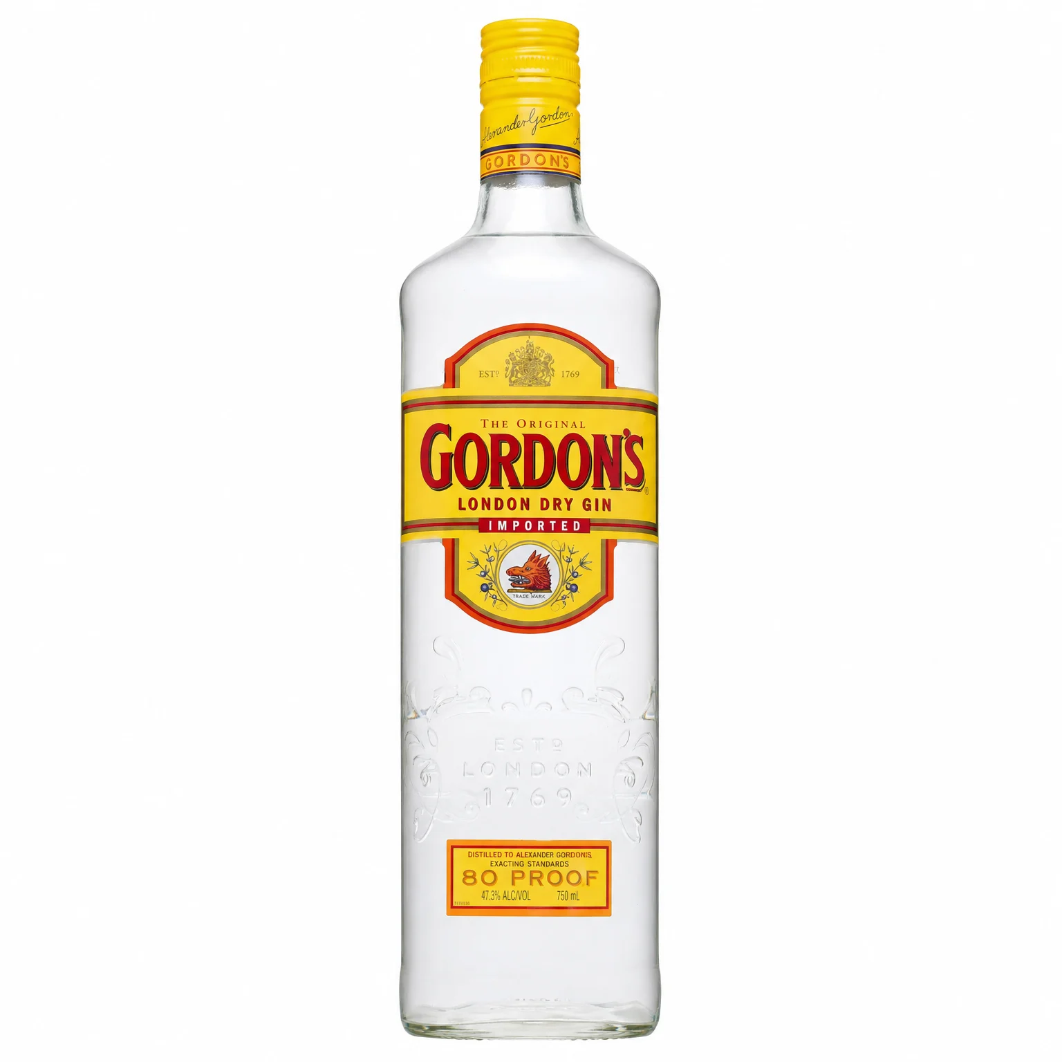 Gordon's London Dry Gin 750ml