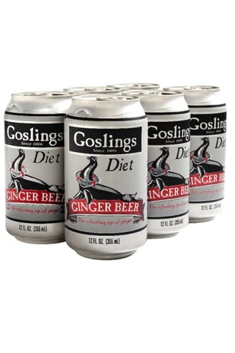Gosling's Diet Ginger Beer 6pk cans