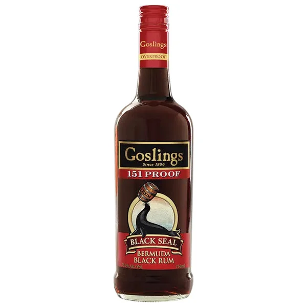 Goslings Black Seal 151 Proof Rum