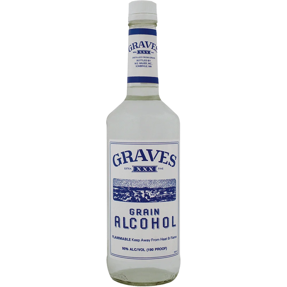 Graves Grain Alcohol 190 Proof 750ml